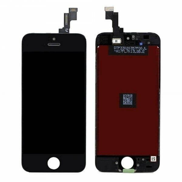 iPhone 5C Skärm Kvalitet A (LCD) – Svart