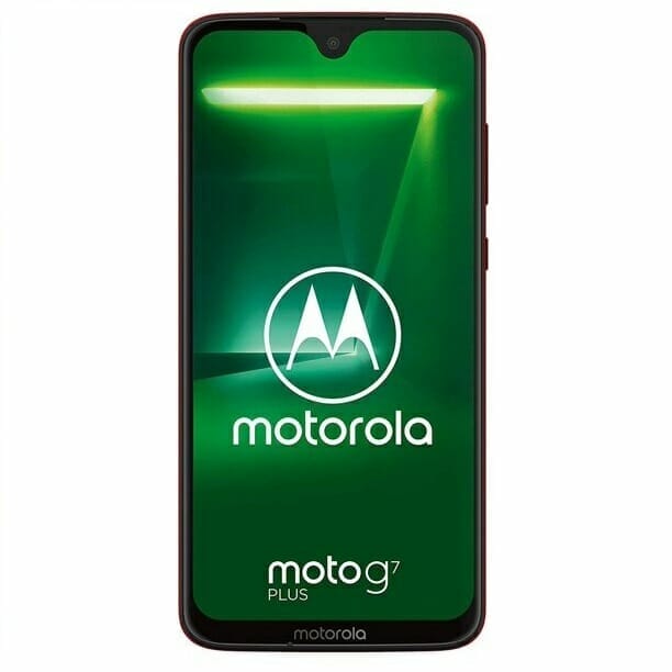 Motorola G7 Plus Skärm Viva Röd