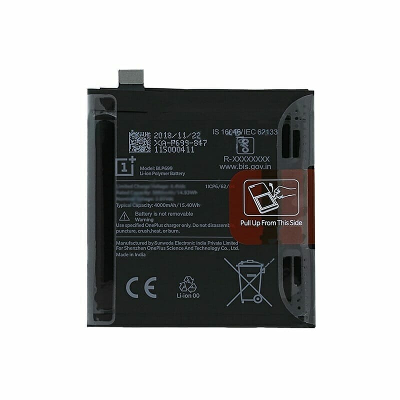 OnePlus 8T Batteri