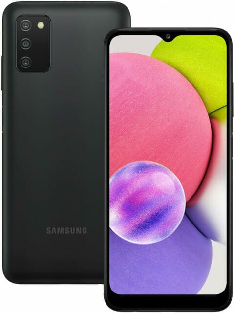 Samsung Galaxy A03s 5G Skärm Svart