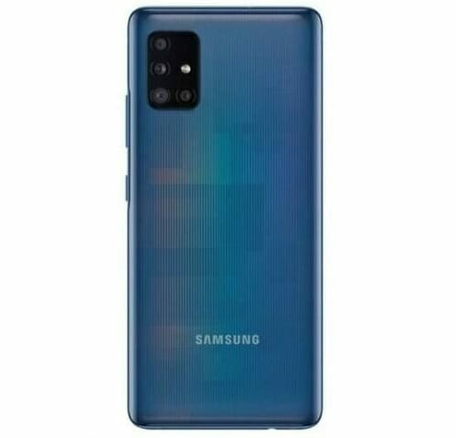 Samsung Galaxy A51 Baksida Blå