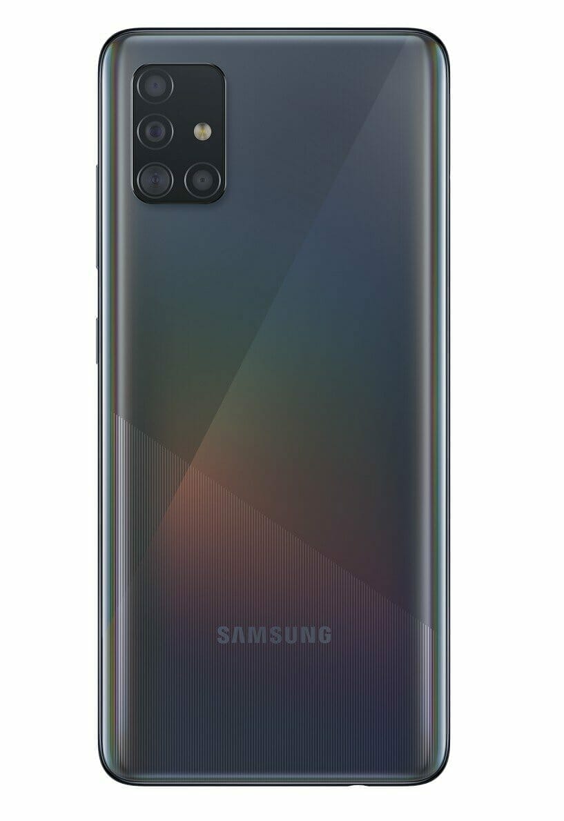 Samsung Galaxy A51 Baksida Svart