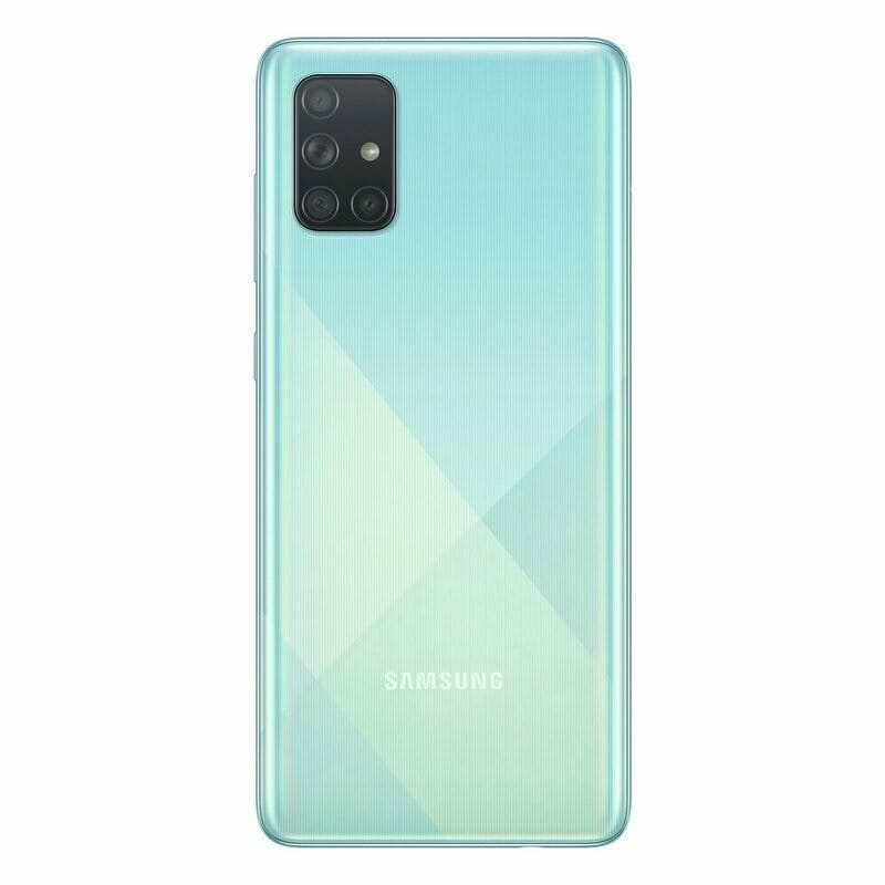 Samsung Galaxy A71 Baksida Blå