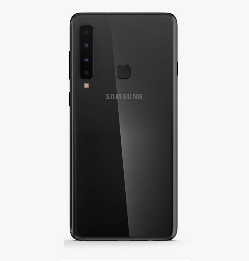 Samsung Galaxy A9 (2018) Baksida Svart