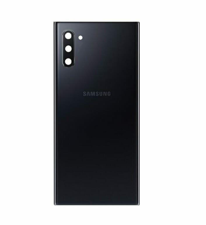 Samsung Galaxy Note 10 Baksida Svart