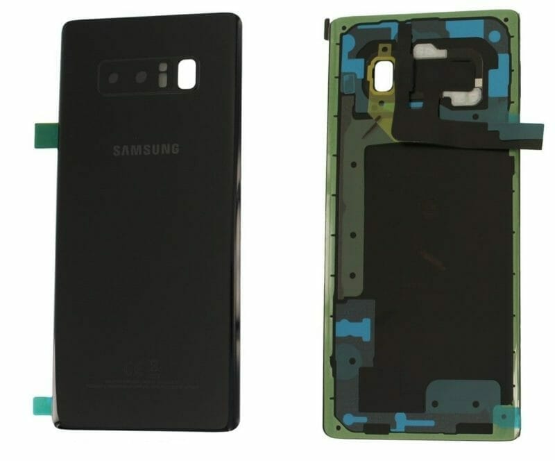 Samsung Galaxy Note 8 Baksida Svart