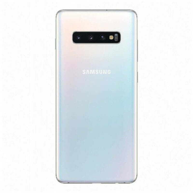 Samsung Galaxy S10 Plus Baksida Vit