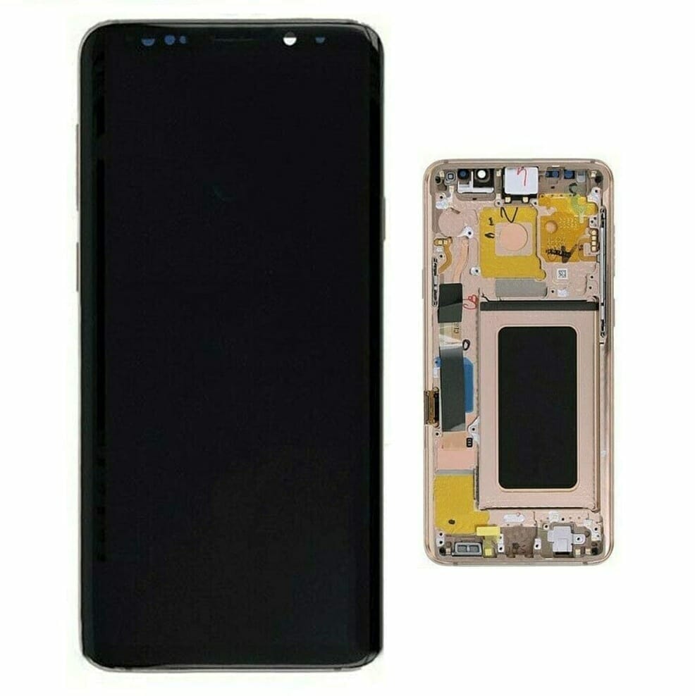 Samsung Galaxy S9 plus Skärm Rosé Guld