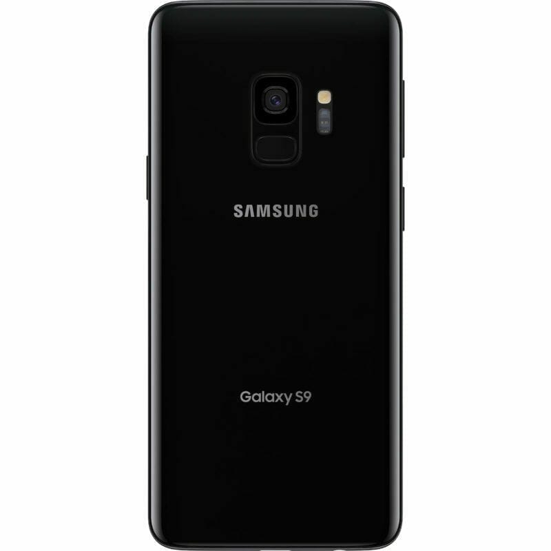 Samsung Galaxy S9 Baksida Svart