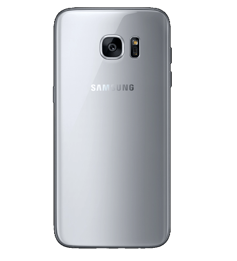 Samsung Galaxy S7 Edge Baksida Silver