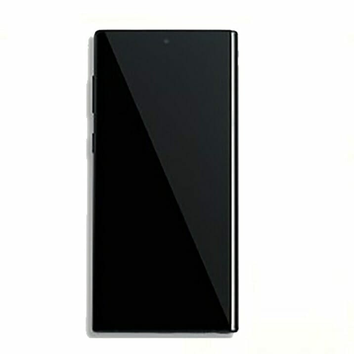 Samsung Galaxy Note 10 Skärm Svart