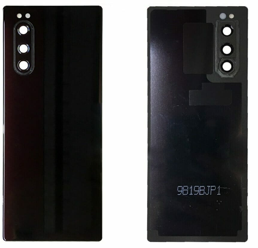 Sony Xperia 5 baksida Svart