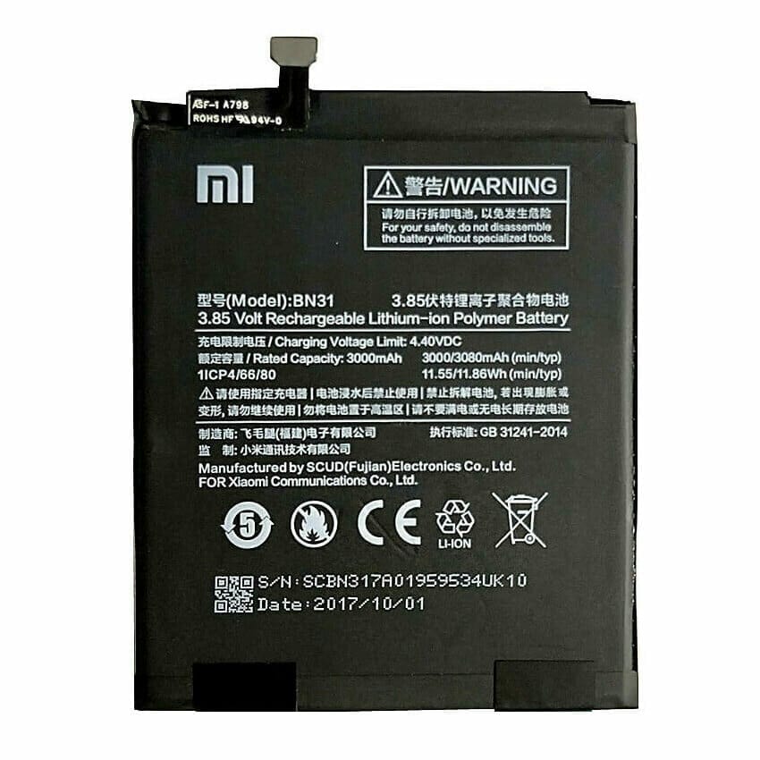 Xiaomi Mi A1 Batteri