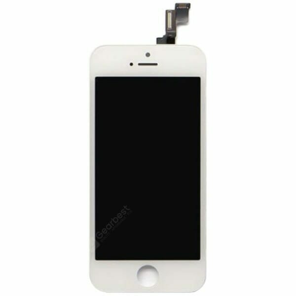 iPhone 5C Skärm Kvalitet A (LCD) – Vit