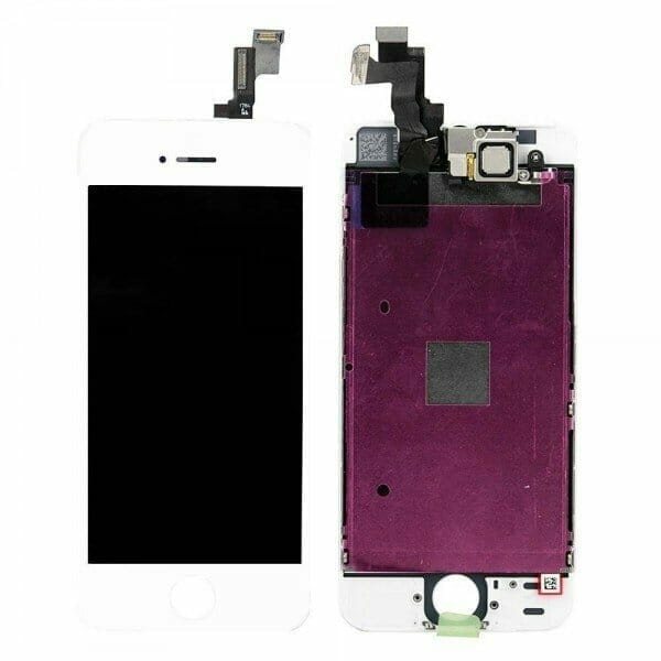 iPhone 5S/SE Skärm – Original LCD + Touch Vit