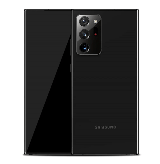 Samsung Galaxy Note 20 Ultra Baksida Mystic Black