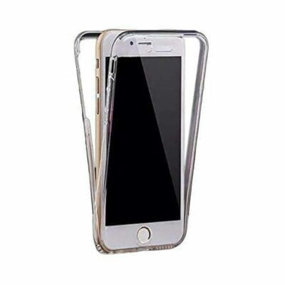 Transparent skal iPhone 7/8 fram och baksida