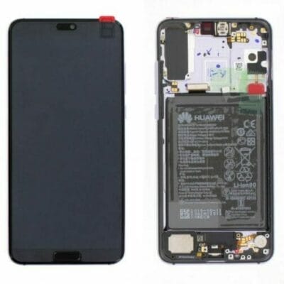Huawei P20 Pro Skärm Svart med batteri