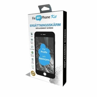 Kit - iPhone 6 Plus Skärm Display – Originalkvalité - Svart